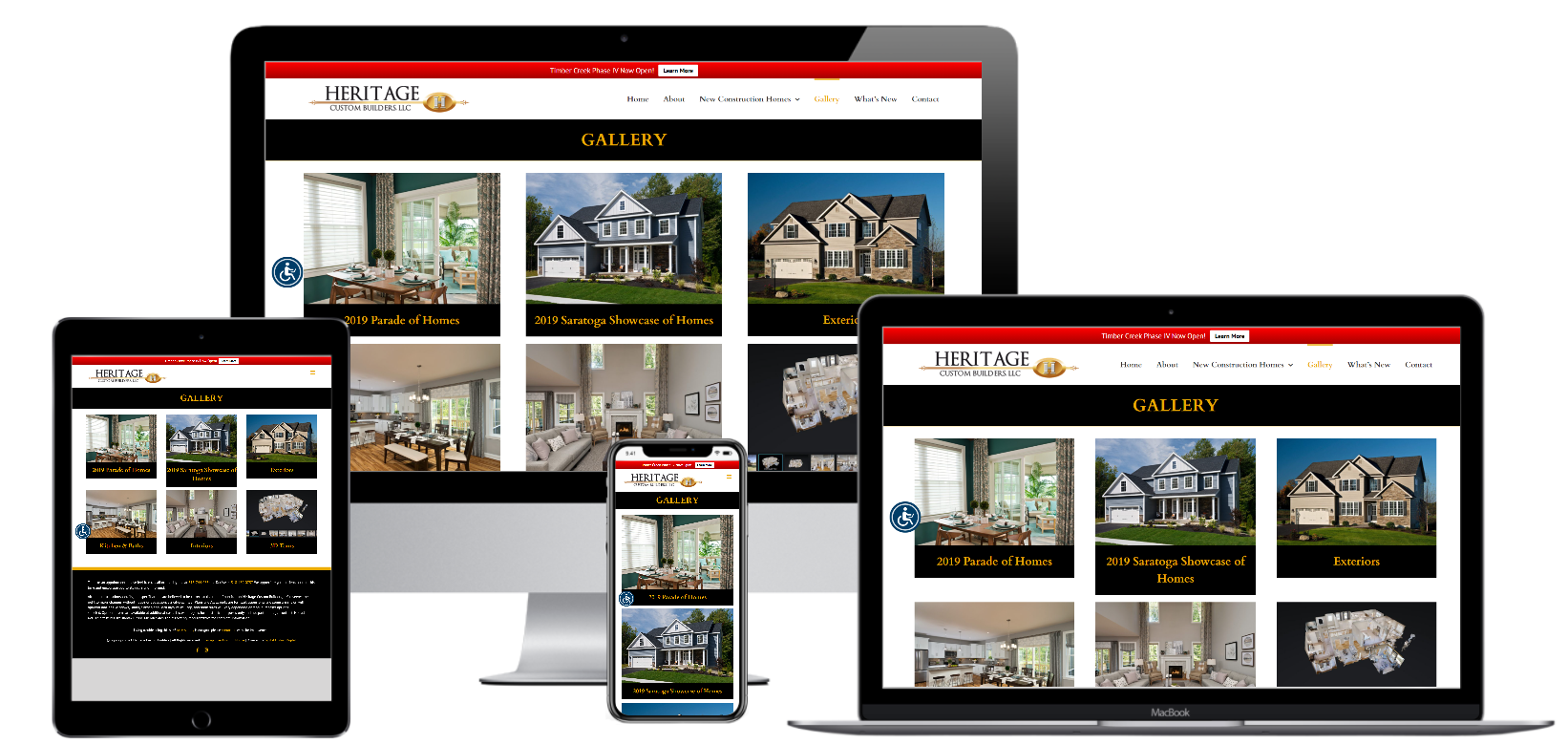 Home Building Website Design Clifton Park, NY - Capital District Digital