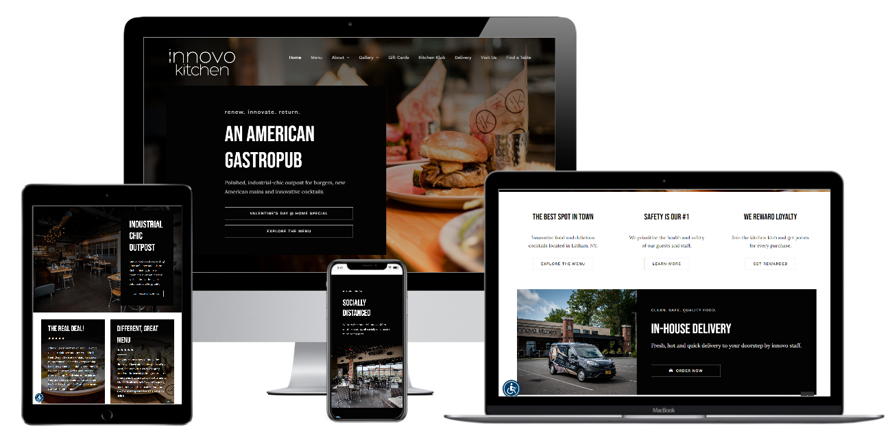 Restaurant Website Design Albany NY - Capital District Digital