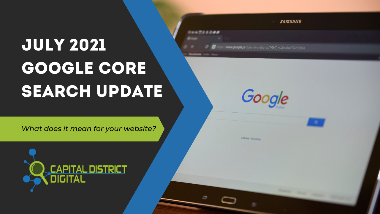 July 2021 Google Core Search Update